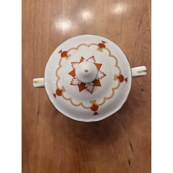 Pristine Royal Worcester Chamberlain Sugar‎ Bowl - Picture 2 of 5